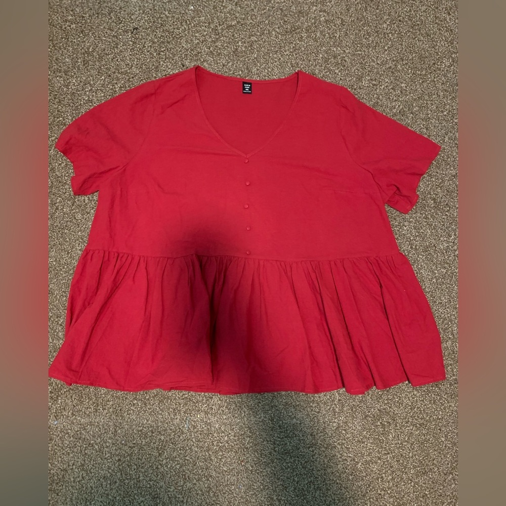 Women plus side top